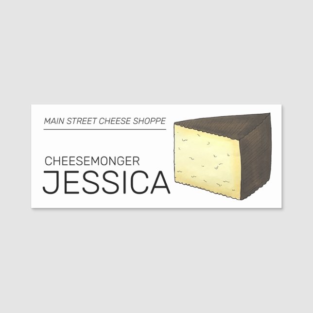 Etiqueta De Nome Manchego Compre Queijo Espanhol (Frente)