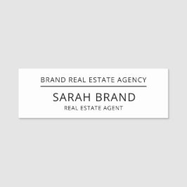 Etiqueta De Nome Negócios clássicos profissionais