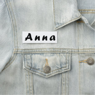 Etiqueta De Nome Nome da Anna