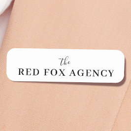 Etiqueta De Nome Nome da empresa | Marca da empresa