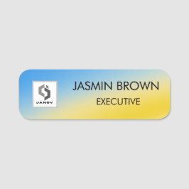 Etiqueta De Nome Nome de fundo mágico Personalizado 