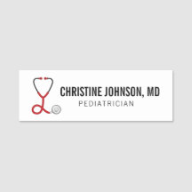 Nome Personalizado| Estetoscópio médico| Médico En
