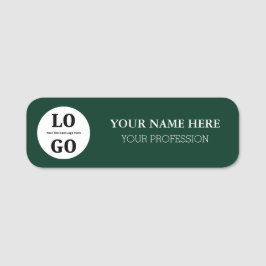 Etiqueta De Nome Nome Personalizado Para Funcionário