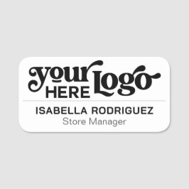 Etiqueta De Nome Nome profissional do Funcionarios de Funcionário d