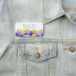 Etiqueta De Nome o seu logótipo aqui, flores de prados de cor verde