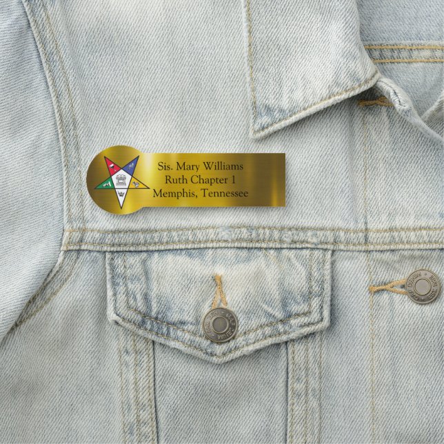 ETIQUETA DE NOME OES (In Situ)