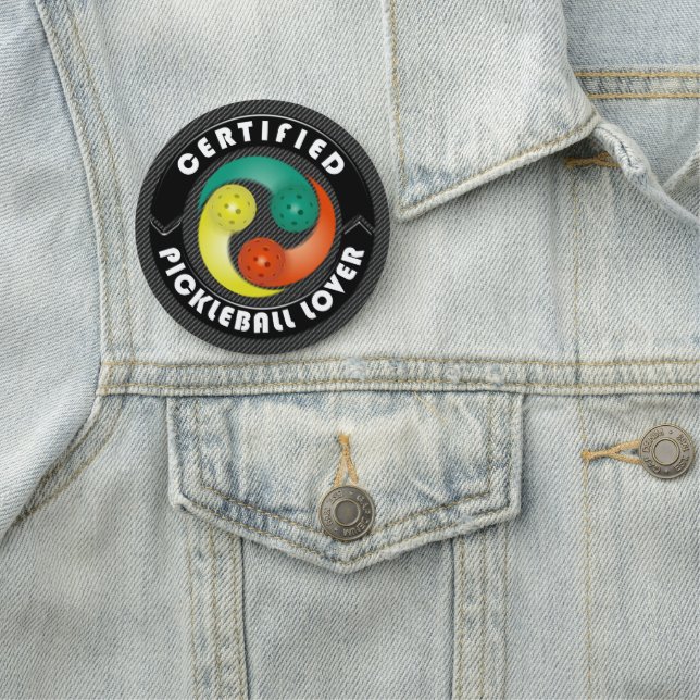 Etiqueta De Nome Opções certificadas do amante 1 de Pickleball (In Situ)