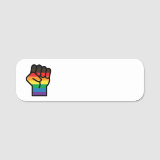 Etiqueta De Nome Orgulho gay