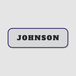 Etiqueta De Nome Patch de Nome de Vintagem Personalizada de Negócio