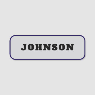 Etiqueta De Nome Patch de Nome de Vintagem Personalizada de Negócio