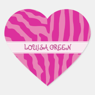 ETIQUETA DE NOME PERSONALIZADA:: impressão animal