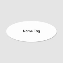 Personalizado Simples | Placa Clássica de Nome