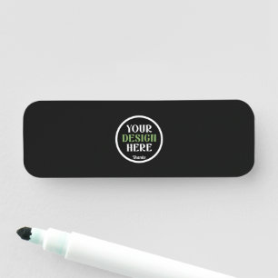 Etiqueta De Nome personalizado, único, elegante e minimalista hersh