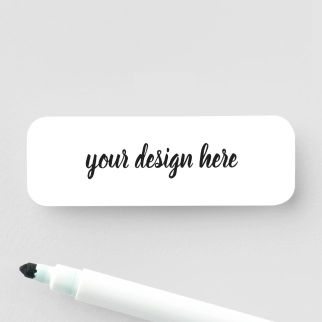 Etiqueta De Nome Personalizar (In Situ)