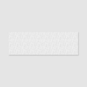 Etiqueta De Nome Personalize seu Nametag hoje!