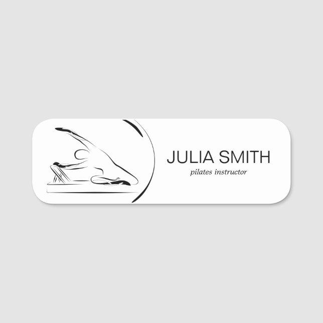 Etiqueta De Nome Pilata a Sereia no reformador (Frente)