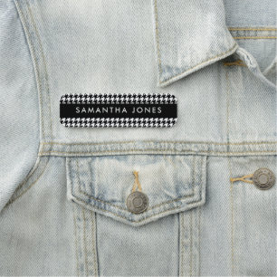Etiqueta De Nome Placa de Identificação Moderna