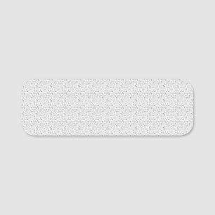 Etiqueta De Nome Placa de Nome Apagável a Seco Design Floral Reut