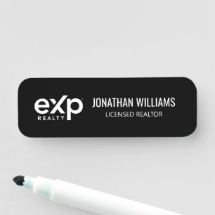 Etiqueta De Nome Placa de Nome da EXP Realty