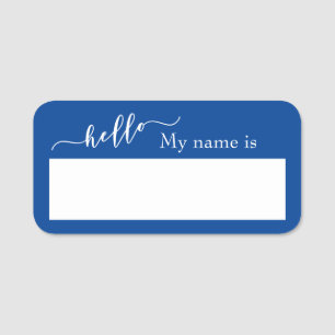 Etiqueta De Nome Placa de Nome Personalizável Reutilizável "Olá" pa