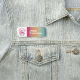 Etiqueta De Nome POSH perfeito