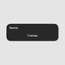Pulseira Clássica de Nome de Treinamento Magnética