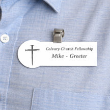 Pulseira de identificação de recepcionista da Igre