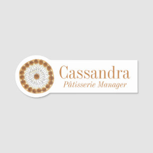 Etiqueta De Nome Santo Honoré Cake Francês Patisserie Pastelaria Ch