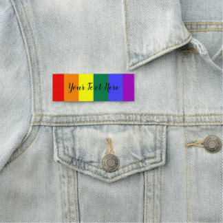 Etiqueta De Nome Sinalizador orgulho gay Arco-Íris
