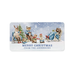 Etiqueta de Oferta de Animais Florestais de Madeir