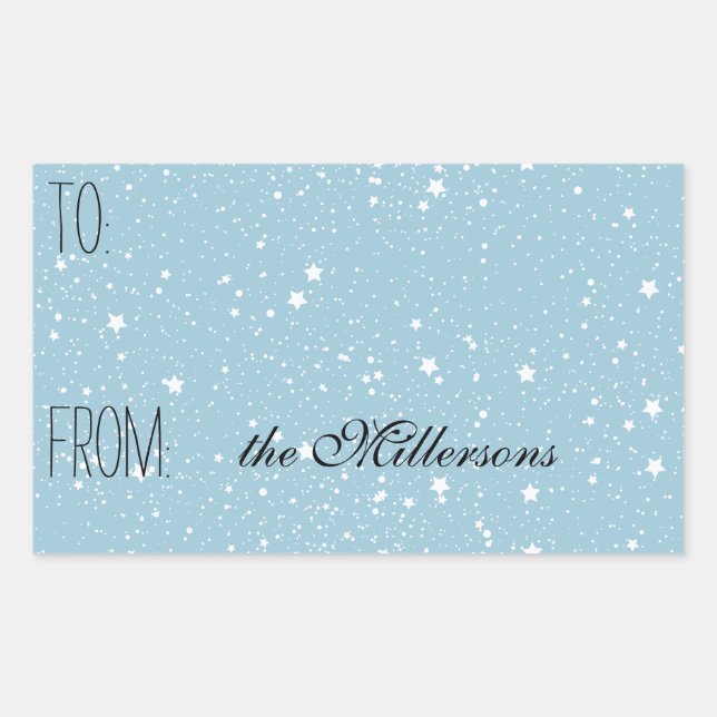 Etiqueta de Oferta de Estrelas (Frente)