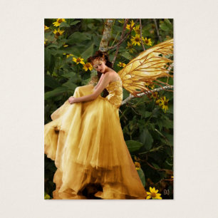 Etiqueta de Oferta de Fada de Madeira