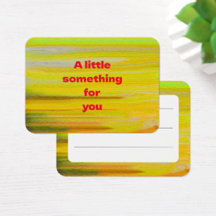 Etiqueta de Oferta de Perfil Artístico