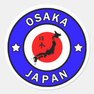 Etiqueta de Osaka Japão