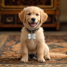 Etiqueta de Osso do Cachorro