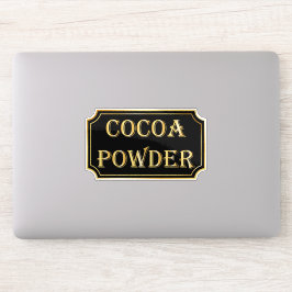 Etiqueta de Panetria Dourada e Preta da Vintagem E