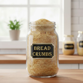 Etiqueta de Panetria Dourada e Preta da Vintagem E