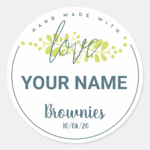 Etiqueta de Papel Personalizado + Seu Nome