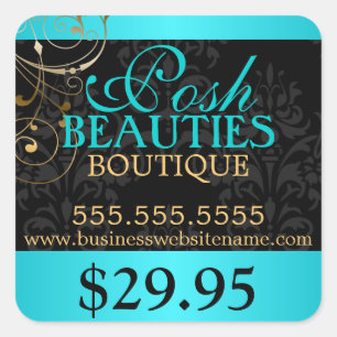 Etiqueta de preço das manchas Elegante e das manch