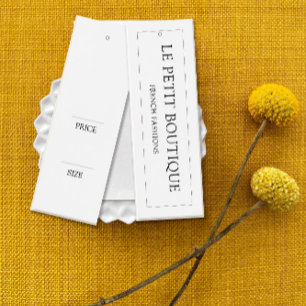 Etiqueta de preço de exibição de travamento bra