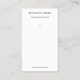 Etiqueta de preço de leitura preto e branco simple