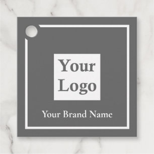 Etiqueta de Preço de Roupas com Logotipo Personali