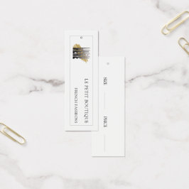 Etiqueta de preço de substituição do logotipo da m