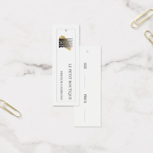 Etiqueta de preço de substituição do logotipo da m