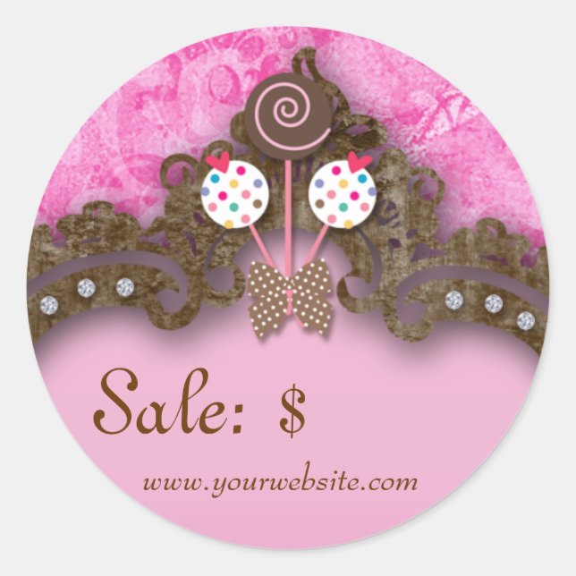 Etiqueta de preço de venda da padaria Damasco, Pop (Frente)