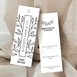 Etiqueta de preço de venda de roupa flexível minim