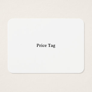 Etiqueta de Preço Personalizada Mighty, 3,5" x 2,5