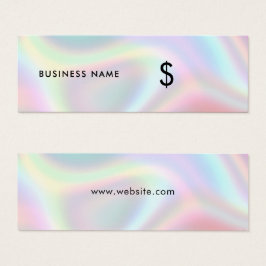 Etiqueta de Preço Simples Mínima Moderna do Chic H