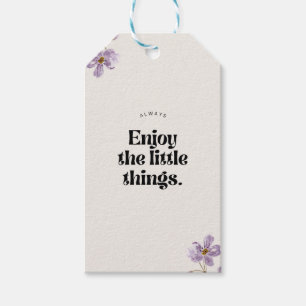 etiqueta de presente