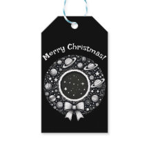 Etiqueta de Presente Celestial Wreath | Starry Hol